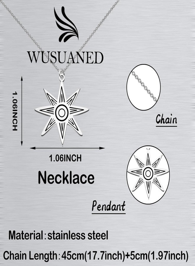 WUSUANED Ishtar Star Necklace Inanna Goddess Jewelry Mythology Goddess Gift Ishtar Assyrian Star gifts - Image 2