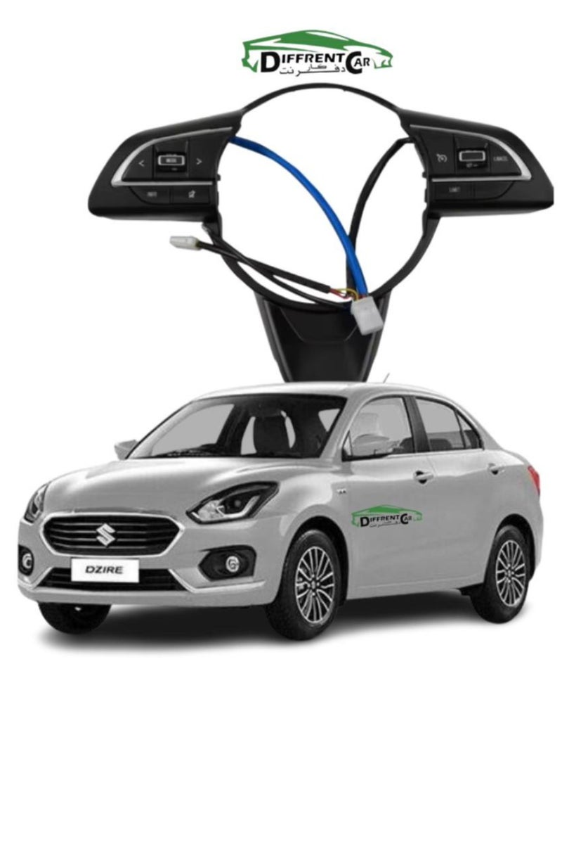 diffrentcar Suzuki Dzire audio control buttons - Image 1