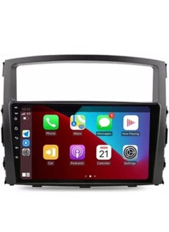 RAYMOS Android Screen For Mitsubishi Pajero V80 V90 2006 To 2019 4GB RAM Support Apple Carplay Android Auto Wireless QLED Touch Screen DSP AHD Camera Included SIM Card Support Bluetooth  - Image 1