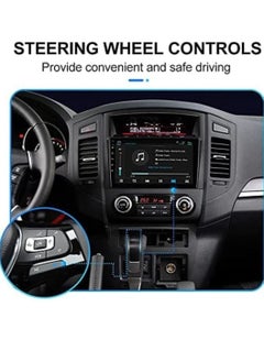 RAYMOS Android Screen For Mitsubishi Pajero V80 V90 2006 To 2019 4GB RAM Support Apple Carplay Android Auto Wireless QLED Touch Screen DSP AHD Camera Included SIM Card Support Bluetooth  - Image 2