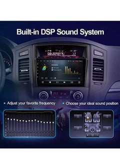 RAYMOS Android Screen For Mitsubishi Pajero V80 V90 2006 To 2019 4GB RAM Support Apple Carplay Android Auto Wireless QLED Touch Screen DSP AHD Camera Included SIM Card Support Bluetooth  - Image 4