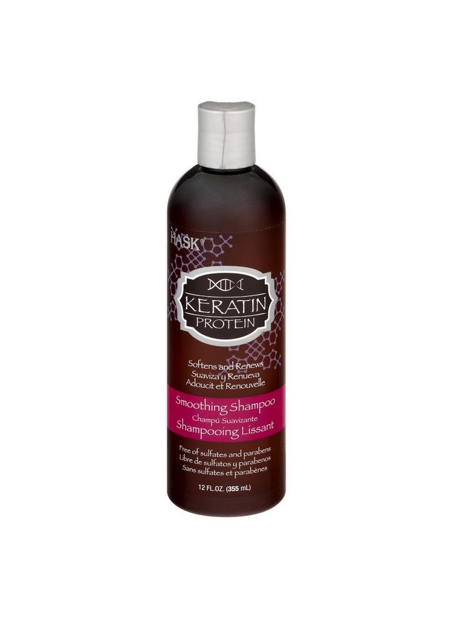 HASK Shampoo Keratin Protein Smoothing 12 Ounce (354Ml) (3 Pack) - Image 2