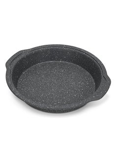 28cm Round Roaster Pan Made from Durable Carbon Steel with Premium Non-Stick Coating, Heat Resistant Handles, and Scratch Resistant Surface   Perfect for Baking, Roasting, and Easy Cleanup