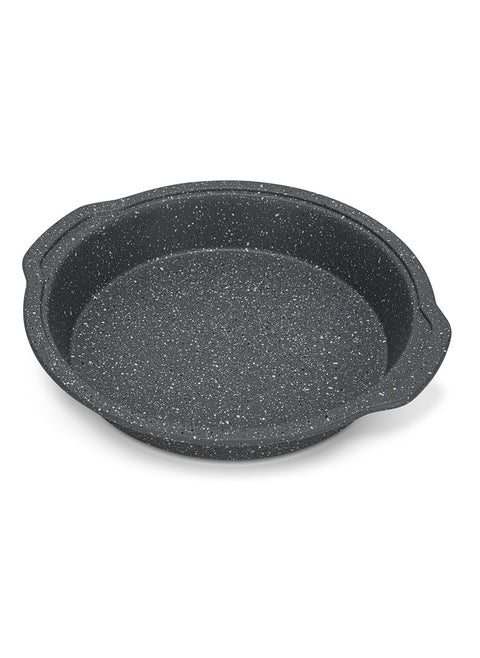 28cm Round Roaster Pan Made from Durable Carbon Steel with Premium Non-Stick Coating, Heat Resistant Handles, and Scratch Resistant Surface   Perfect for Baking, Roasting, and Easy Cleanup