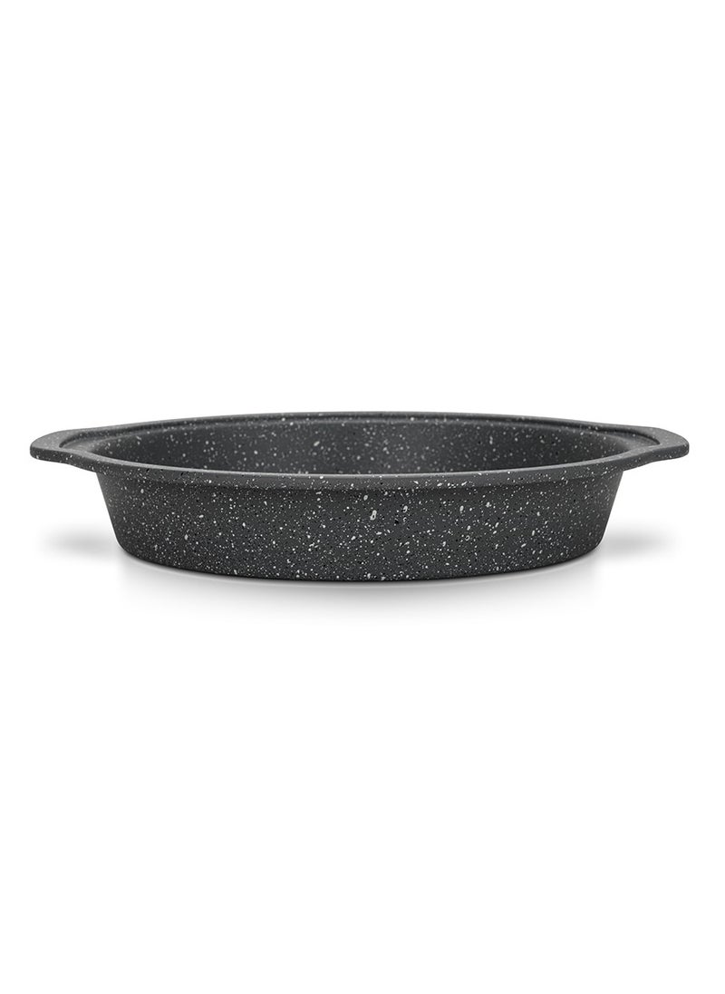 Fissman 28cm Round Roaster Pan Made from Durable Carbon Steel with Premium Non-Stick Coating, Heat Resistant Handles, and Scratch Resistant Surface   Perfect for Baking, Roasting, and Easy Cleanup  - Image 2