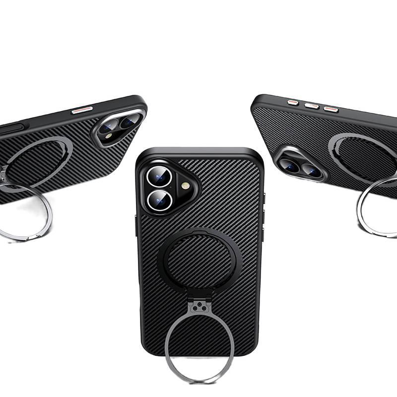 MagSafe Case | Black | Drop Protection | Kickstand | Shockproof Cover for iPhone 17 / 17 Air / 17 Pro / 17 Pro Max - Image 2