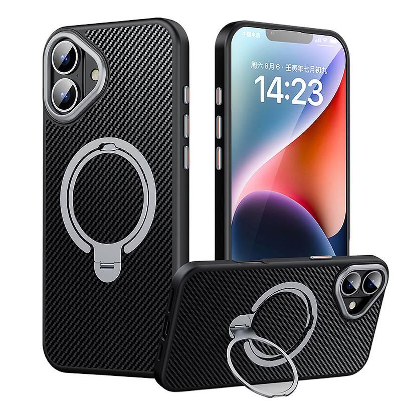 MagSafe Case | Black | Drop Protection | Kickstand | Shockproof Cover for iPhone 17 / 17 Air / 17 Pro / 17 Pro Max - Image 1