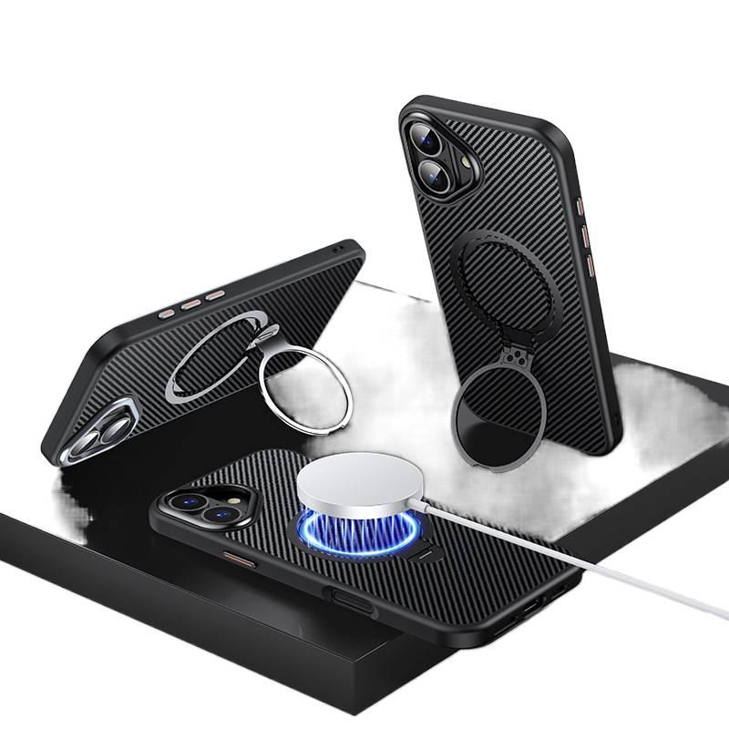 MagSafe Case | Black | Drop Protection | Kickstand | Shockproof Cover for iPhone 17 / 17 Air / 17 Pro / 17 Pro Max - Image 3