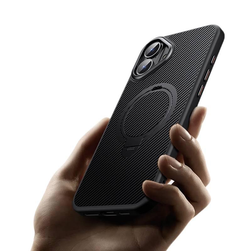 MagSafe Case | Black | Drop Protection | Kickstand | Shockproof Cover for iPhone 17 / 17 Air / 17 Pro / 17 Pro Max - Image 4