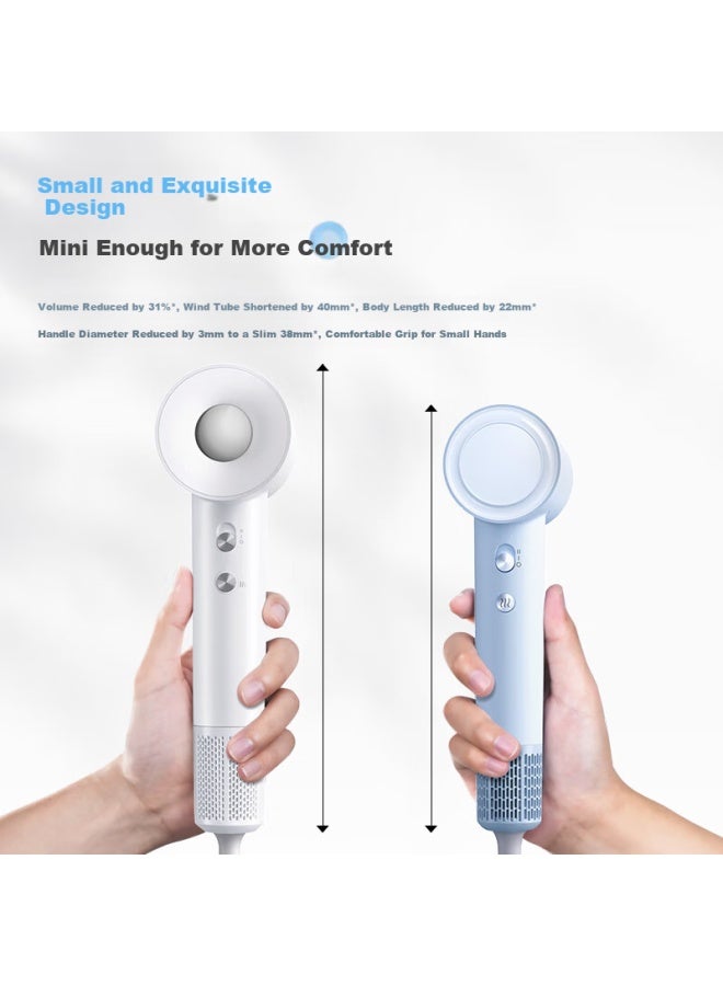 Midea High-speed Hair Dryer With 39 Billion Plasma Big Wind Power And Fast Hair Care, Household Appliance With National Subsidy, Mini Electric Hair Dryer Fg106 - Mountain Blue, Christmas Valentine's D - Image 2