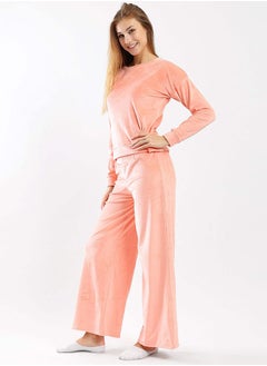 Plain Plush Pyjama Set