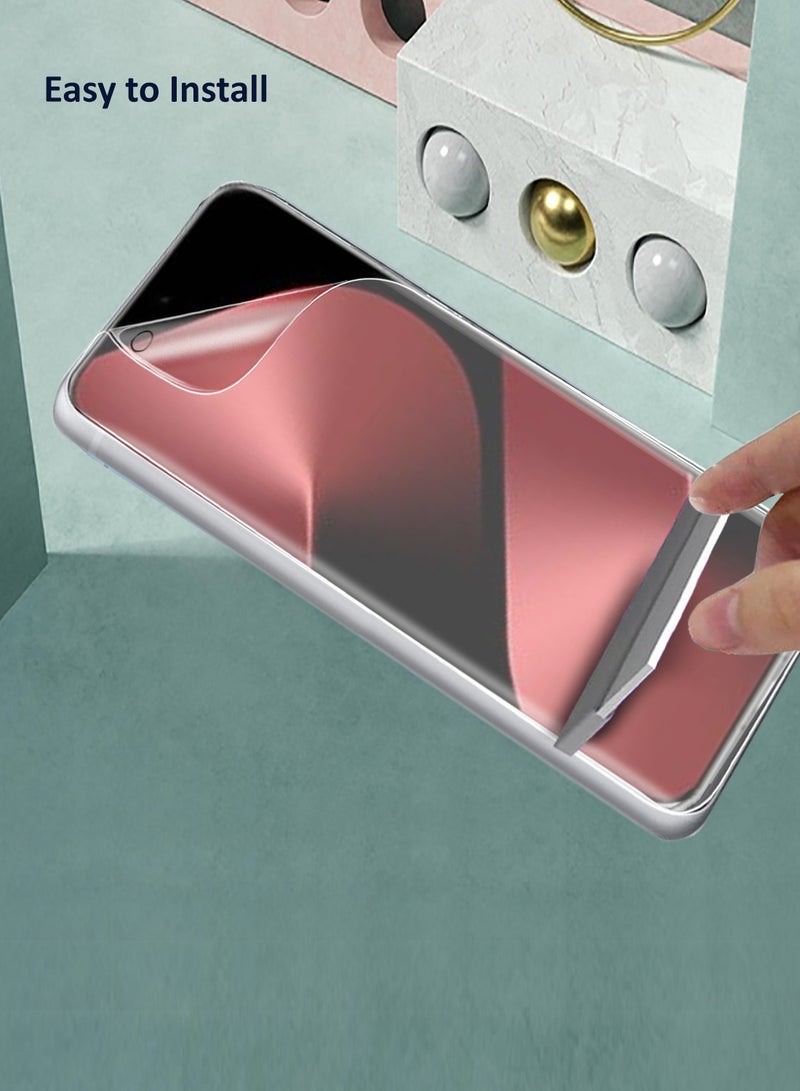 Wtech Huawei Pura 80 Ultra 5G 2025 Premium Hydrogel Film Thin and Flexible Screen Protector (MSHFMN) - Clear - Image 4