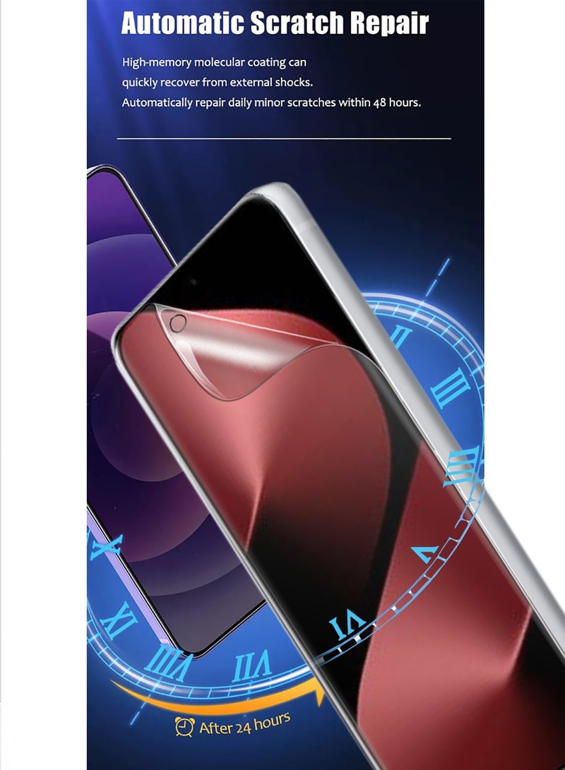 Wtech Huawei Pura 80 Ultra 5G 2025 Premium Hydrogel Film Thin and Flexible Screen Protector (MSHFMN) - Clear - Image 5