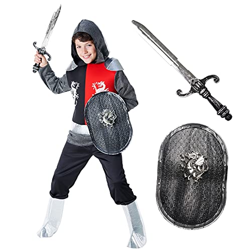 Morph Childs Knight Costume Childs Knight Costume Childs Knight Costume Medieval Costume for Children Size S