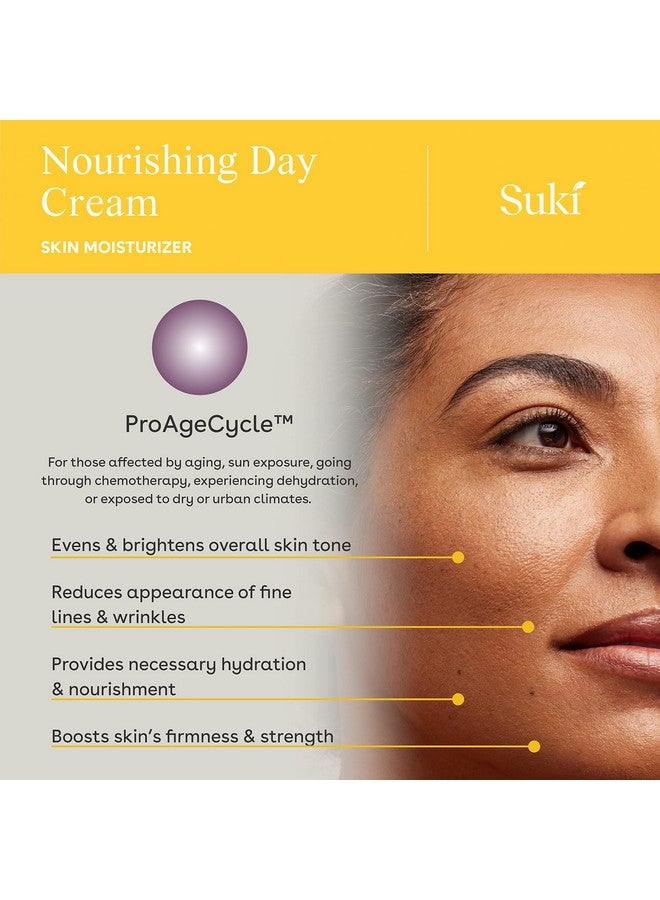 suki Skincare Nourishing Day Cream With Vitamin C & Firming Collagen Peptides Rich Luxurious Agedefying Cream For Super Smooth & Hydrated Skin 50Ml - Image 3