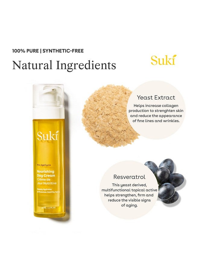 suki Skincare Nourishing Day Cream With Vitamin C & Firming Collagen Peptides Rich Luxurious Agedefying Cream For Super Smooth & Hydrated Skin 50Ml - Image 5