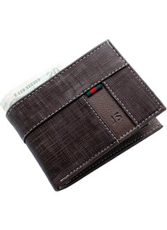 Apera Tr-28 Full Size Faux Leather Men's Wallet, 12 Card Holder, Double Paper Money Compartment  - Image 2