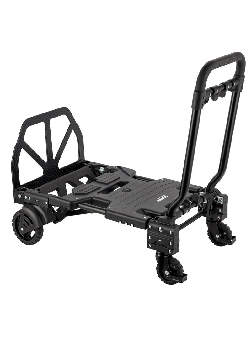 GEEPAS Geepas Multi-Function Truck- GMH59464/ 68 kg and 136 kg Load Capacity, Multi-Purpose, Foldable, with Extendable Handle/ Durable and Sturdy Construction - Image 3