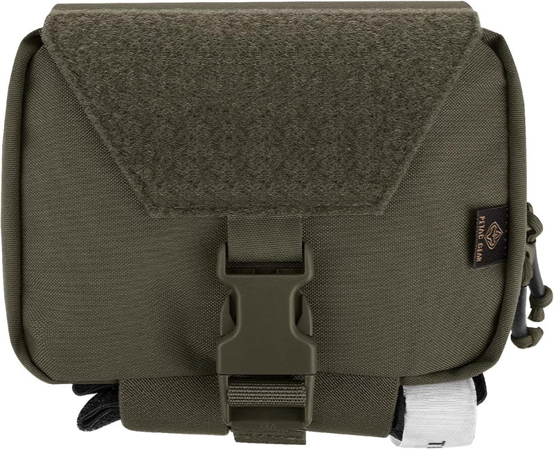 PETAC GEAR Tactical Rip Away Medical Pouch Tear Off First Aid IFAK Pouch Molle & Belt Horizontal Outdoor Emergency Survival Bag … - Image 1