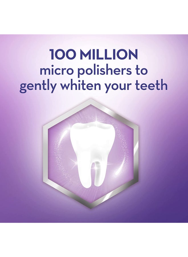 Crest 3D White, Whitelock Micropolishers Toothpaste with Charcoal, Peppermint Flavor, 88 ml​ Dual Pack, - Image 4