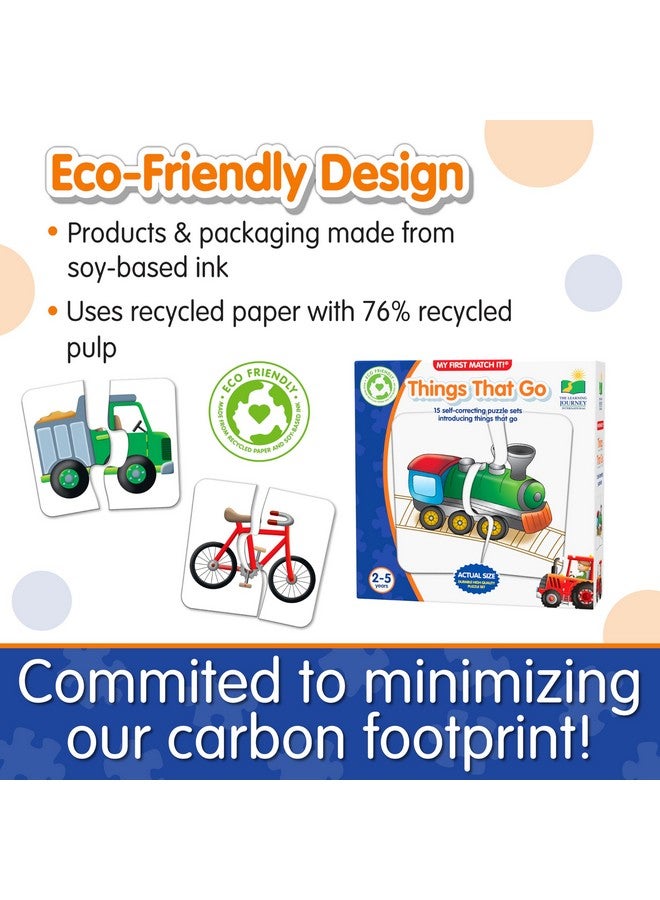 THE LEARNING JOURNEY رحلة التعلم: أول لعبة مطابقة لي - الأشياء التي تتحرك - 15 لغز مطابقة المركبات ذات التصحيح الذاتي - Image 5