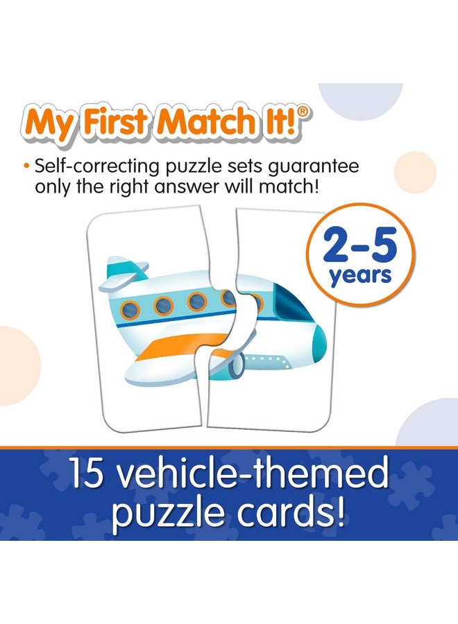 THE LEARNING JOURNEY رحلة التعلم: أول لعبة مطابقة لي - الأشياء التي تتحرك - 15 لغز مطابقة المركبات ذات التصحيح الذاتي - Image 3