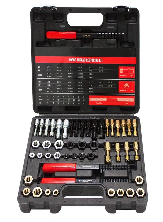 AUPREX 49 Piece Metric Thread Chaser Set - Image 1