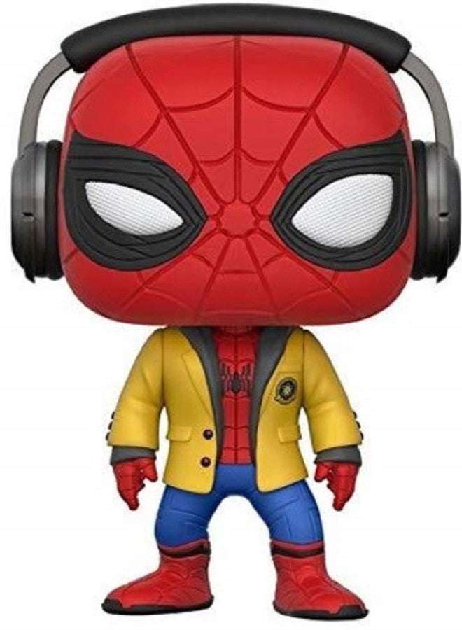Funko Pop! Movies: Spider-Man HC - Spider-Man W/Headphones Collectible Vinyl Figure - Image 1