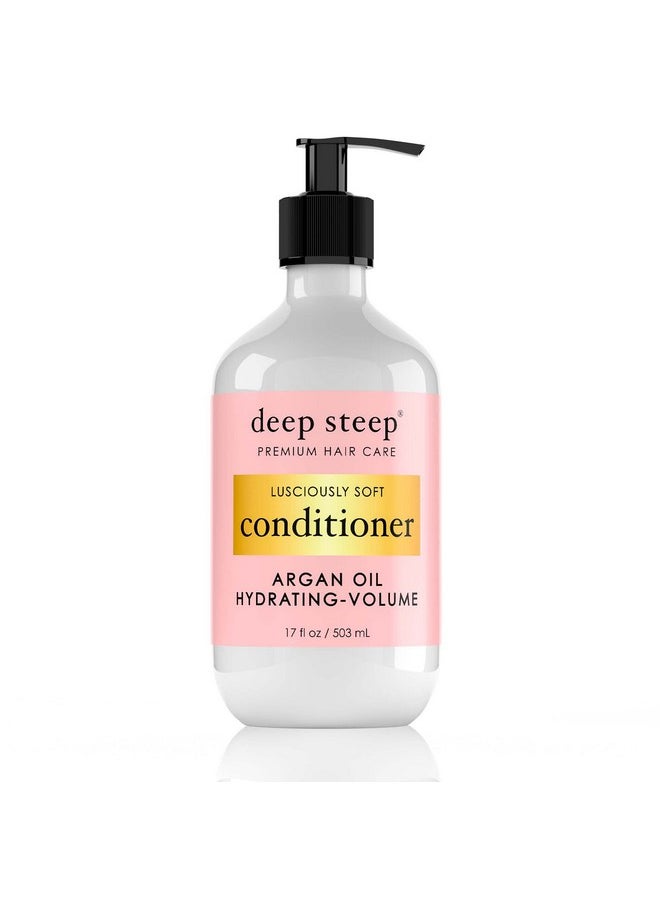 Deep Steep Hydrating Volume Argan Oil Conditioner 17 Fz  - Image 2