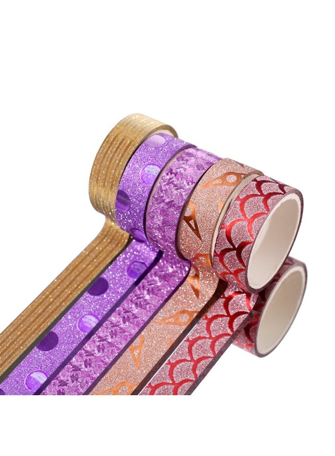 Agutape 30 Rolls Washi Masking Tape Set,Decorative Craft Tape Collection for DIY and Gift Wrapping with Colorful Designs and Patterns - Image 5