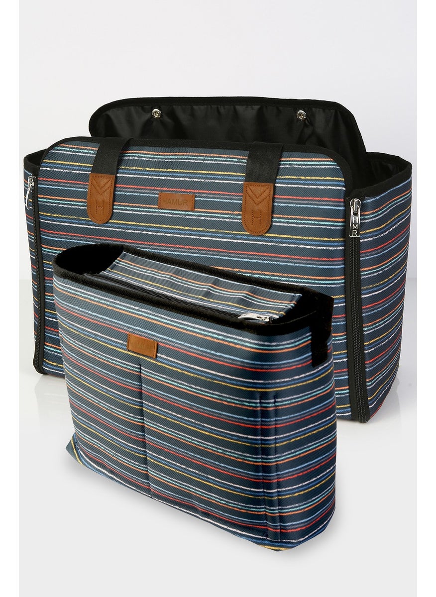 Hamur Dough Mother Baby Care 2 Piece Set Diaper Bag Pad and Organizer Organizer MOM-503  - Image 1