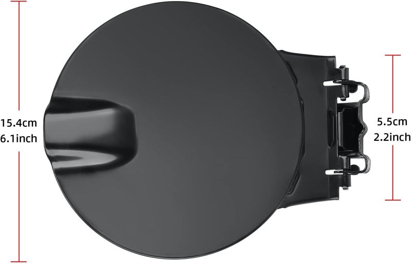 Parfyter Matte Black Fuel Filler Gas Door - Image 5
