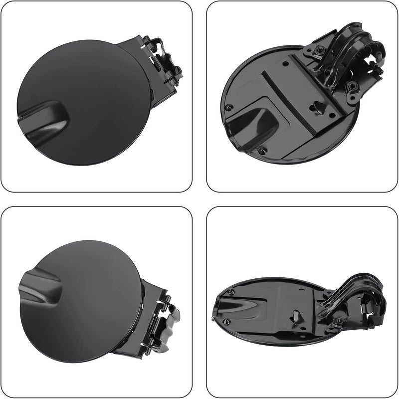 Parfyter Matte Black Fuel Filler Gas Door - Image 3