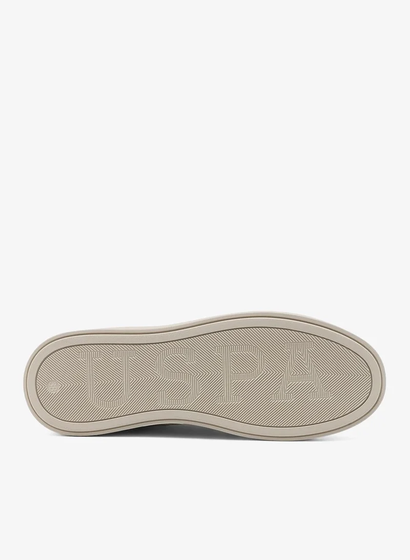 U.S. Polo Assn. beige U.S. Polo Assn. Alson Women's Comfortable Stylish Casual Everyday Low Top Sneaker - Beige for Women | Best Price UAE