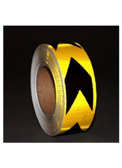 Vehicle Night Reflective Safety Warning Tape Sticker In Green Black Arrow Reflection For Car Truck And Bus