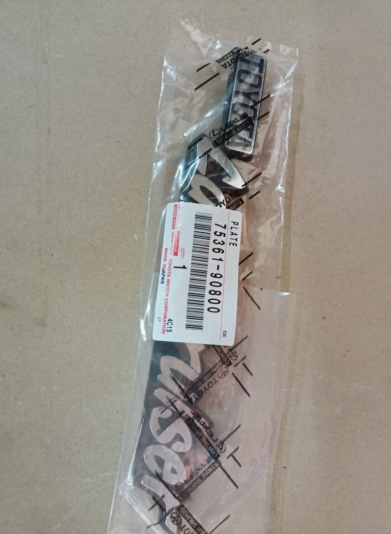 Generic Name Plate 75361-90800 