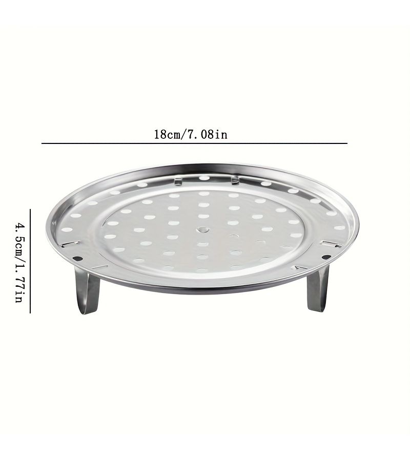 Stainless Steel Steamer Rack With Detachable Legs 1pc For Pressure Cooker - Image 3