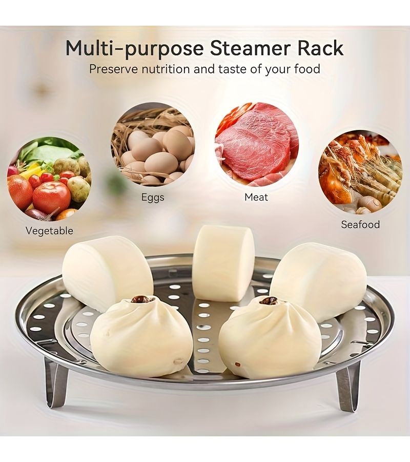 Stainless Steel Steamer Rack With Detachable Legs 1pc For Pressure Cooker - Image 4