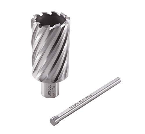 ACTOOL 1-1/2" Diameter × 2" Depth of Cut HSS ANNULAR Cutter with 3/4'' Weldon Shank - Image 5