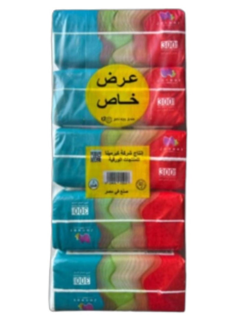 Janees Facial Tissue- 300 Tissue - Set Of 5 Packs - Image 1