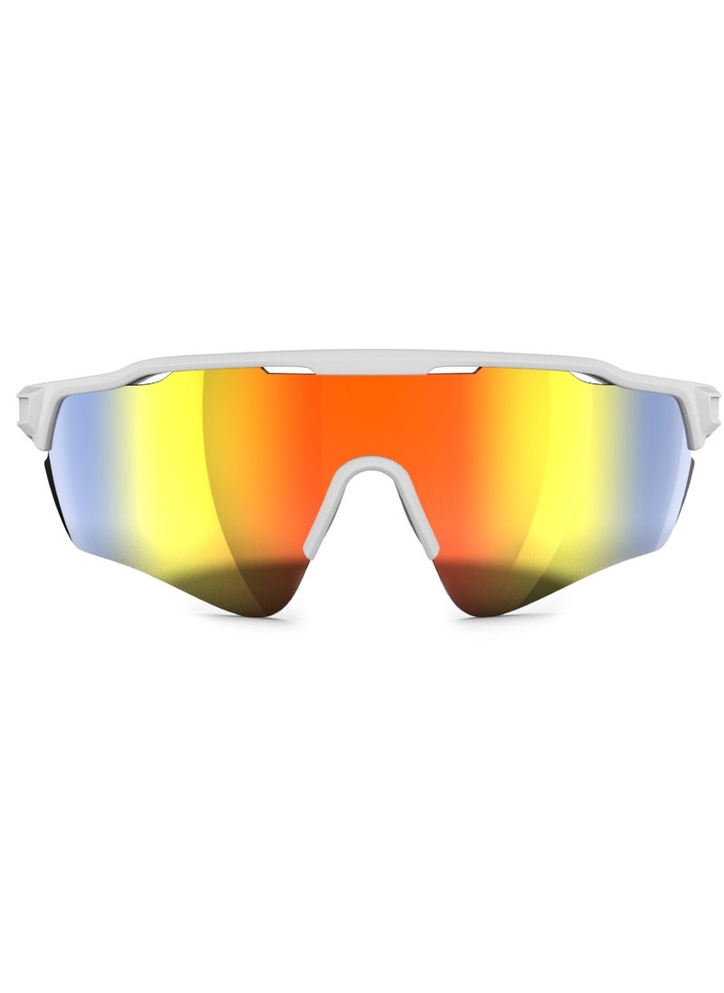 GREEN LION Adventure Smart Sports Eyewear with  UV400 Protection, ENC & Dual-Mic/ Bluetooth V5.4/ Remote Camera/ Speaker/Suitable for Running, Cycling, Gym/Smart Glasses for Outdoor Activities - White  - Image 1