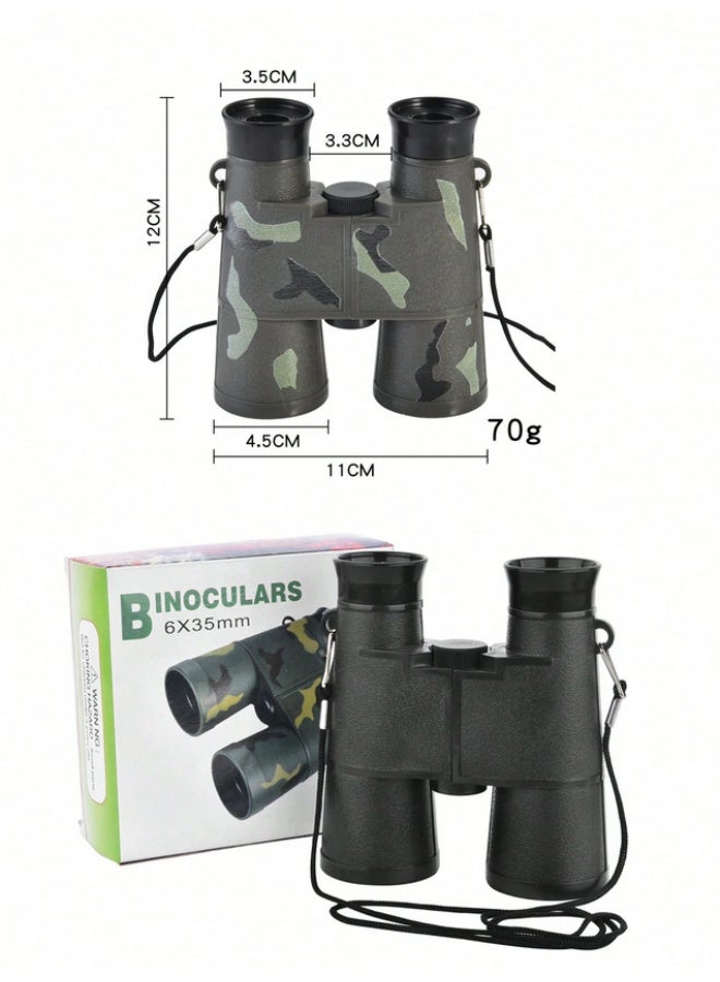 High-definition portable binoculars. Lightweight binoculars with clear lenses, ideal for long-distance observation for hunting, bird watching, travel, sporting events, and camping. - Image 4