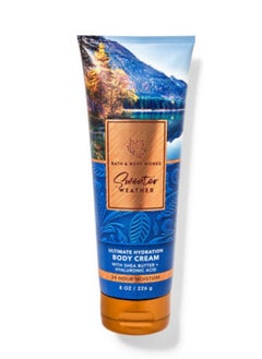 White Barn Bath & Body Works Sweater Weather 3 Piece Bundle Spray Body Cream Shower Gel Full Size And Hello Gorgeous Gift Bag.  - Image 5