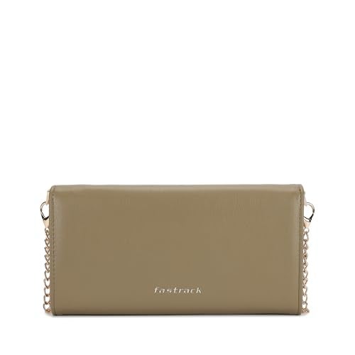 Fastrack Women's Linklet Clutch | Detachable Chain, Card & Cash Slots, Magnetic Flap | Modern Evening Bag | 6 Months Warranty - Image 5