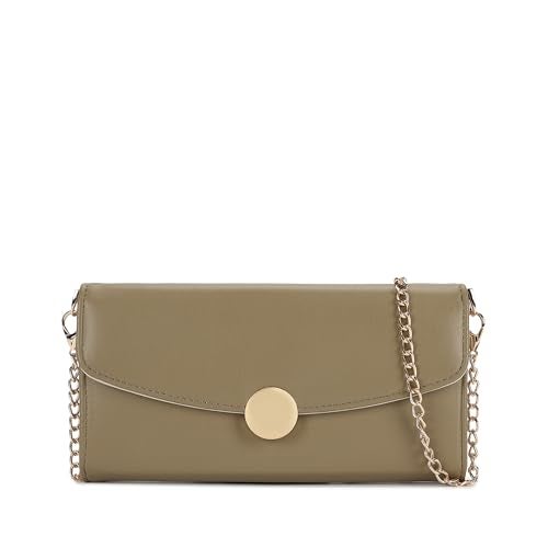 Fastrack Women's Linklet Clutch | Detachable Chain, Card & Cash Slots, Magnetic Flap | Modern Evening Bag | 6 Months Warranty - Image 1