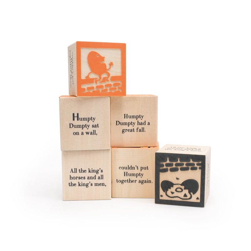Uncle Goose Nursery Rhyme Blocks - Made in The USA - Image 3