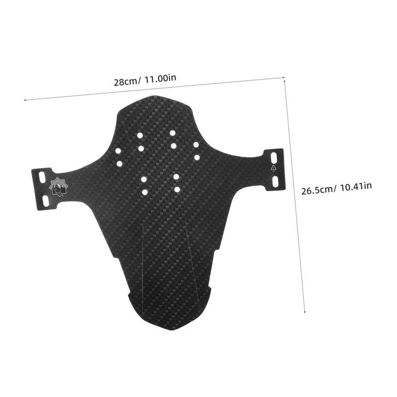 VICASKY Bicycle Mud Guard Mountain Bike Road Accessory Easy Install Weatherproof Black - Image 3