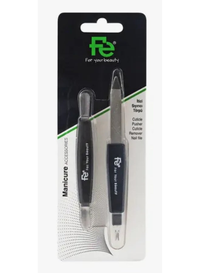 Fe Nail Accessories For Your Beauty Stainless Steel 4 Pieces - Image 1