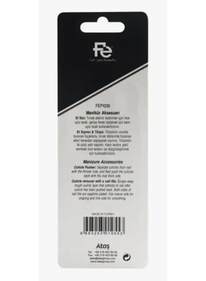 Fe Nail Accessories For Your Beauty Stainless Steel 4 Pieces - Image 2