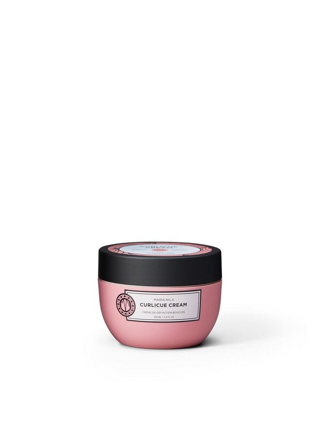 Maria Nila Maria Nila Curlicue Cream, 3.4 Fl Oz, Hold 3/5, Enhances Curls & Waves, Chamomile Hydrates & Prevents Frizz, 100% Vegan & Sulfate/Paraben free  - Image 1